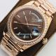 EW Rolex Oyster Perpetual Day Date Brown Grid Dial Diamond Bezel Watch 40MM (2)_th.jpg